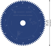 Bosch EXPERT alumiiniumist akuga ringsae tera, 254 mm.